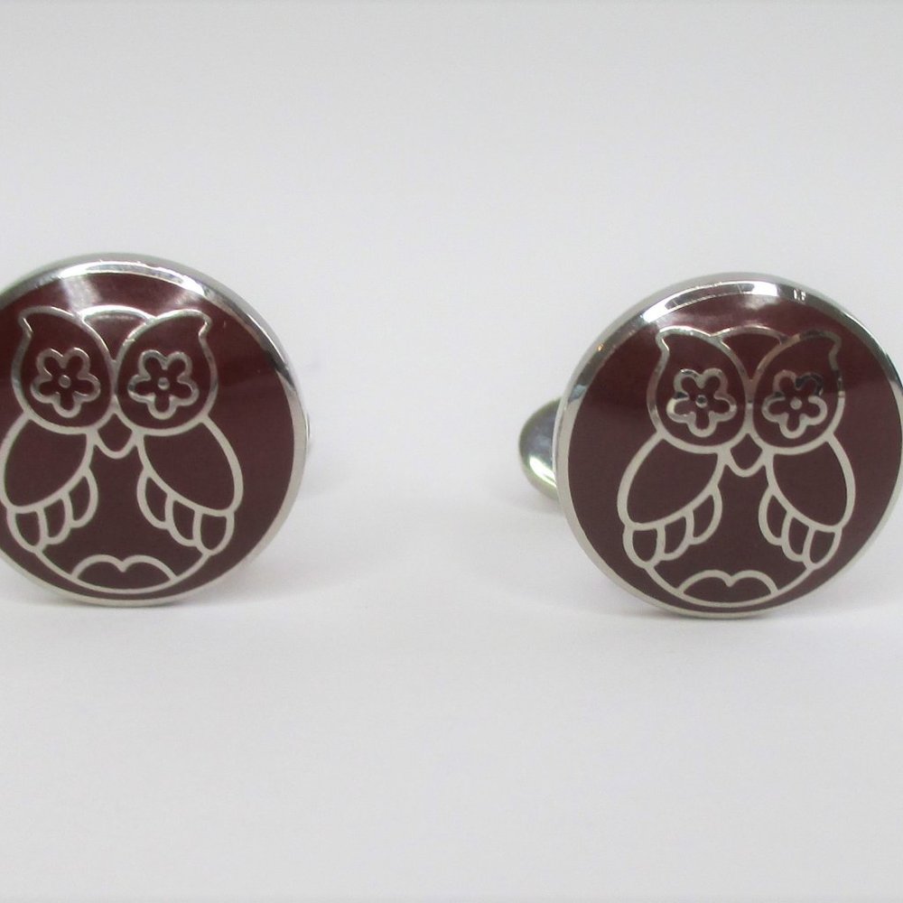 Ferragamo Mens cufflinks Made in Italy New